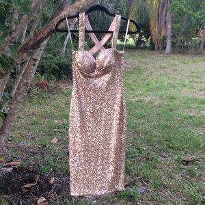 Sequin formal dress